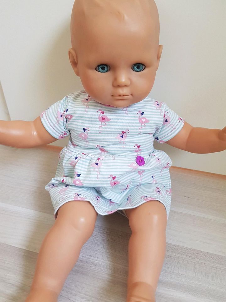 Zapf Puppe Babypuppe 50 cm mit Kleid in Essen
