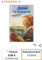 Anne in Kingsport von Lucy Maud Montgomery Buch gebunden Loewe Hessen - Ranstadt Vorschau