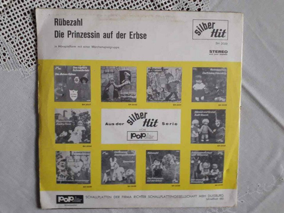 Rübezahl / Die Prinzessin auf der Erbse - Vinyl LP – Hörspiel in Barmstedt