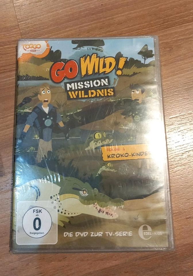 DVD Go wild!Mission Wildnis Folge 1 Kroko-Kinder in Brachttal