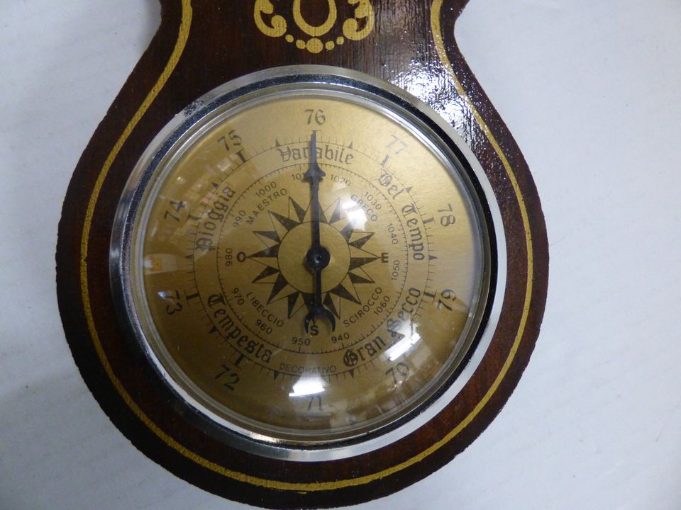 Barometer Thermometer Hygrometer Uhr in Schwepnitz