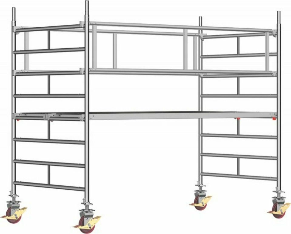 MIET-BAR Zimmer - Innen Gerüst Fahrgerüst Alugerüst Rollgerüst in Bramsche