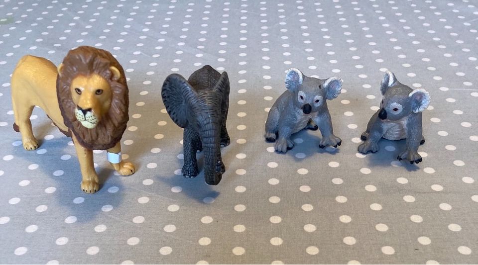 Schleich Tiere McDonald’s - Koala, Löwe, Elefanten Baby in Kiel