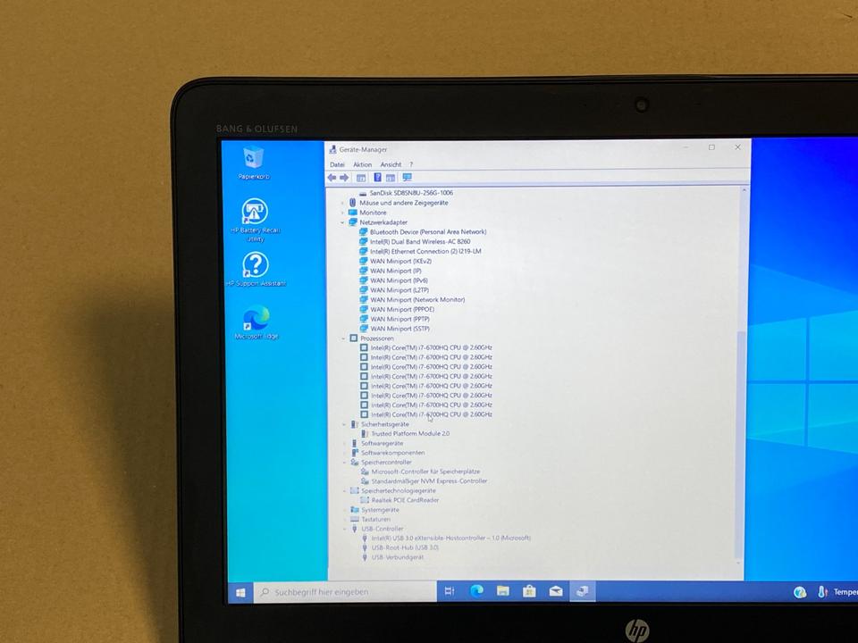 HP ZBook 15 G3 Core i7-6700HQ 32GB RAM 768GB SSD Quadro M1000M in Markneukirchen