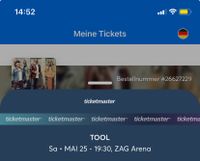 2 digitale Karten für Tool in Hannover Bremen-Mitte - Ostertor Vorschau