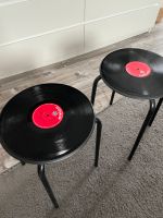 Schallplatten Tisch Beistelltisch schwarz Vinyl Deko DIY Bayern - Pfakofen Vorschau