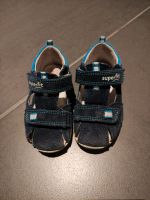 Superfit Kinder Schuhe Sandalen blau mit Fußball Größe 22 Hessen - Langenselbold Vorschau