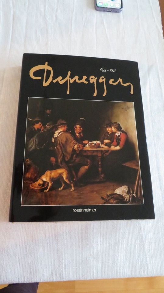 Kunstbuch über Franz von Defregger - Rosenheimer Verlagshaus in München