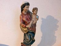 Holzfigur Madonna mit Kind vergoldet Bayern - Mering Vorschau