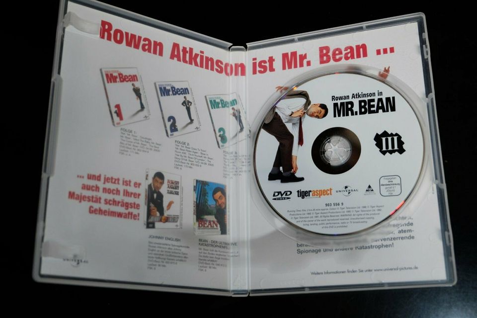 Mr. Bean: Die komplette TV-Serie mit Rowan Atkinson, 3 DVDs in Aschaffenburg