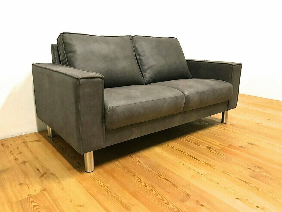 Hjort Knudsen Sofa Zweisitzer Leder Couch Braun Danish Design Neu in Köln