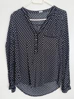 elegante Bluse für Damen, schwarz/weiß gemustert, Gr. S Bayern - Dingolfing Vorschau