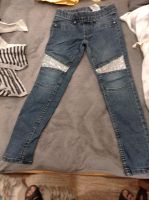 Jeans  YEK Leggings jegging gr.128 mit glitzer Bayern - Bischofsgrün Vorschau