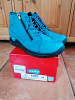 Wie neu: Wolky Why Atlantic Blue, Boots türkis/petrol, 39 Nordrhein-Westfalen - Eitorf Vorschau