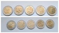 5 x 2 Euro Münzen verschiedener Länder Baden-Württemberg - Efringen-Kirchen Vorschau