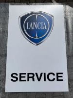 Lancia Service Logo Schild 100x150cm Kunststoff Blechschild Baden-Württemberg - Heidelberg Vorschau