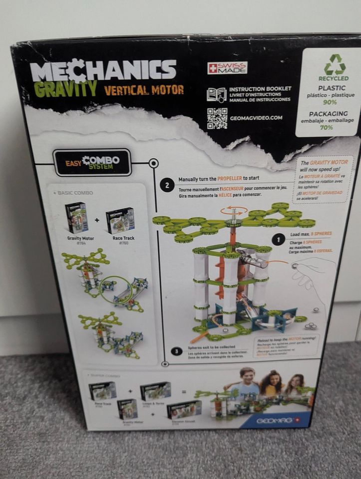 Geomag Mechanics Gravity RE Vertical Motor in Zahna-Elster