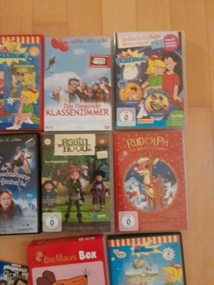 DVD, Kinder , Robin Hood, Maus, Bibi Blocksberg in Ihlow