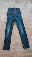 Umstandshose Jeans H&M bequemer gerader Schnitt dunkelblau Bayern - Aresing Vorschau