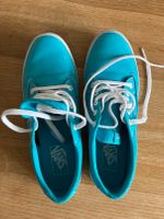 Vans Sneaker Farbe türkis/blau in Größe 38 Hessen - Mainhausen Vorschau