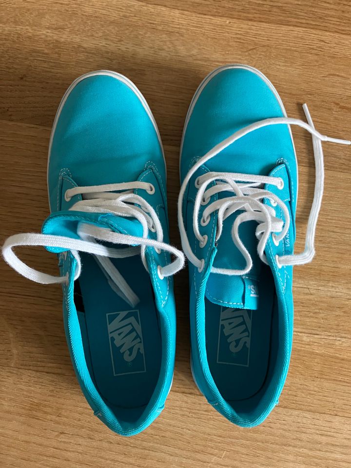 Vans Sneaker Farbe türkis/blau in Größe 38 in Mainhausen