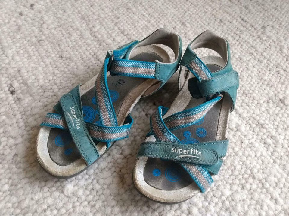 Sandalen Superfit bau/türkis Mädchen Gr. 31 in Berlin