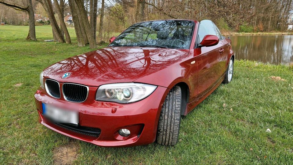 BMW 118d 1er Cabrio Euro 5 in Wunsiedel