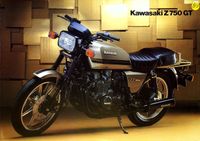 Kawasaki Z 750 GT Prospekt 198? Dresden - Reick Vorschau