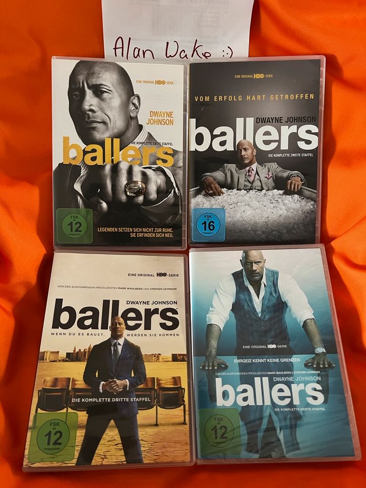Ballers Staffel 1-4 dvd top Zustand bis Neuware in Blankenheim