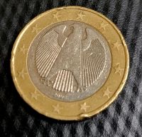 1€ Münze Bundesadler Fehlprägung Bayern - Aschaffenburg Vorschau