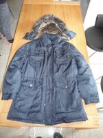 Herren Winterjacke m.abnehmbarer Kapuze mit Kunstfellbesatz-dunk Nordrhein-Westfalen - Marl Vorschau