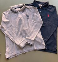 U.S. Polo Assn. Pikee Poloshirt, Langarmshirt - Größe 128 Neuhausen-Nymphenburg - Neuhausen Vorschau