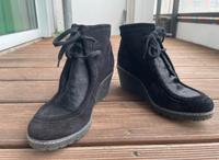 Schwarze Stiefeletten Leder/Fell, COS, Gr. 41 Berlin - Mitte Vorschau