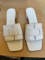 Sandalen mit Block Absatz weiß 38 Top Zustand Baden-Württemberg - Tübingen Vorschau
