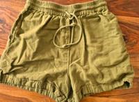 VILA Shorts S 36 Olivgrün Strandhose Hessen - Bad Nauheim Vorschau
