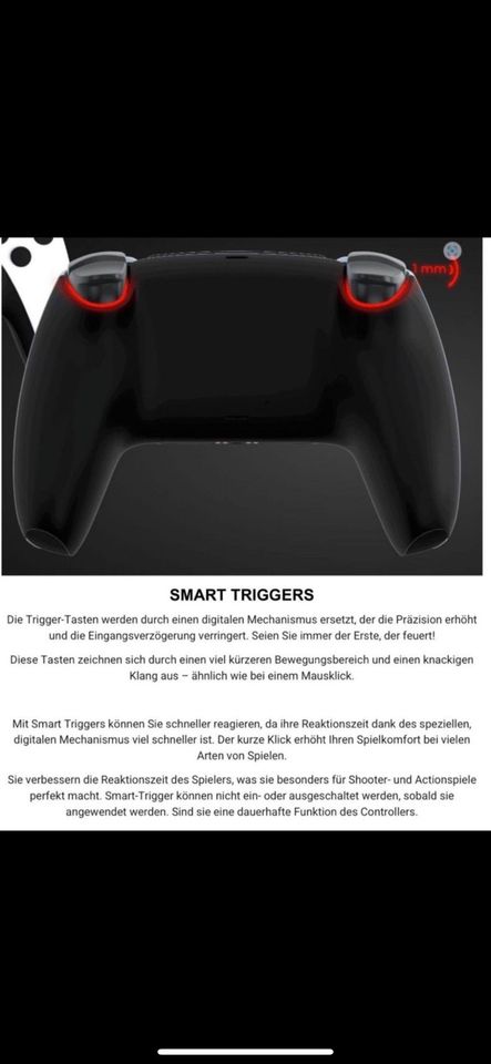 ✅Playstation 5 - PS5 Controller/LED//Scuff/Trigger/Bumper in Wolfsburg
