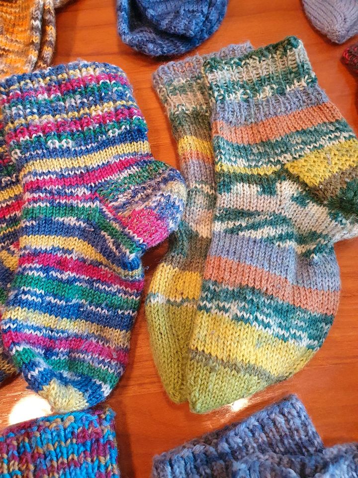 Kinder Socken handgestrickt in Ansbach