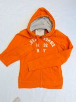 Abercrombie & Fitch Sweatshirt Jacke M orange Köln - Weiß Vorschau