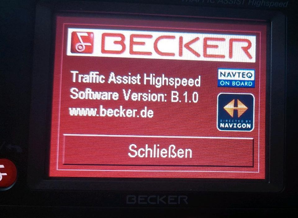 Becker Navigationsgerät Traffic Assist Highspeed in Berlin