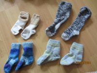 4 Paar Stricksocken aus Baumwolle für Babys Strümpfe, gestrickt Rheinland-Pfalz - Bad Ems Vorschau