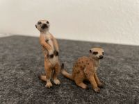 Schleich Erdmännchen 2 sitzend stehend Duo Tierfiguren Duisburg - Rheinhausen Vorschau