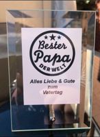 Glaspokal Preis Vatertag "Bester Papa“ neu OVP Ehrenpreis Nordrhein-Westfalen - Neuss Vorschau