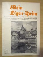 Zeitschrift "Mein Eigen-Heim" von Oktober 1934 11. Jahrg. Heft 10 Sachsen-Anhalt - Naumburg (Saale) Vorschau