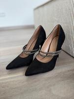 Schwarze Highheels Größe 36 Neu Niedersachsen - Schiffdorf Vorschau