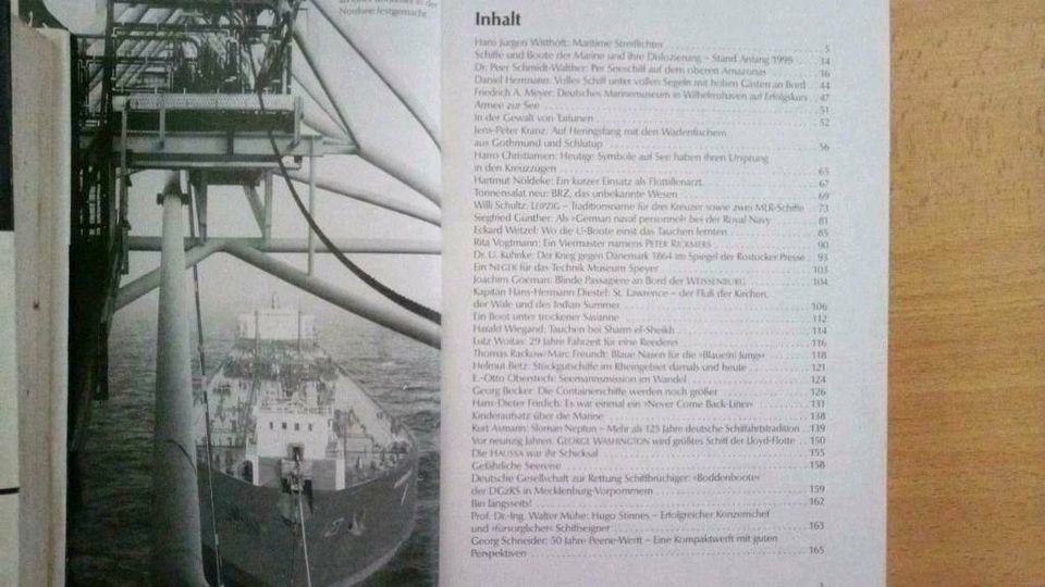 Köhlers Flottenkalender 2001 2000 Englisch für die Seewirtschaft in Sassnitz