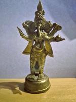 Ganesha Messing Statue Hinduistischer Gott des Glücks Berlin - Steglitz Vorschau