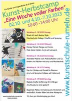 Kunst Workshops in den Herbstferien Duisburg - Rumeln-Kaldenhausen Vorschau