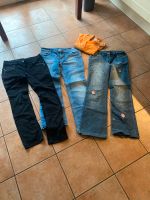 3 x Damen Jeans und Bluse Gr 40 Niedersachsen - Geestland Vorschau