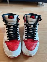 Nike Air Jordan 1 Retro High Og Heritage rot weiß Bayern - Mengkofen Vorschau