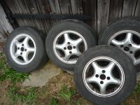 4x Alufelgen mit Reifen 175/70R13 Sachsen - Plauen Vorschau